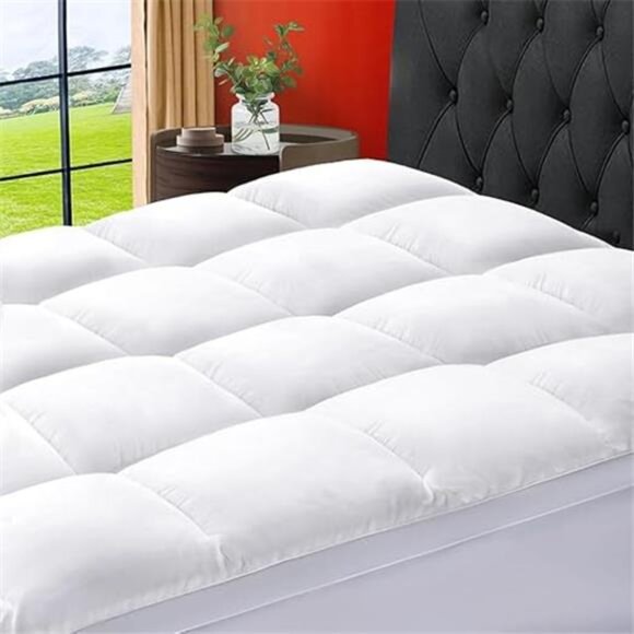 Mattress Topper Queen Size Extra Thick Mattress Pad 8-21" Deep Pocket Soft Down - Picture 7 of 7
